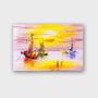 Wallity Cuadro decorativo de cristal templado Multicolor 50 x 70 cm